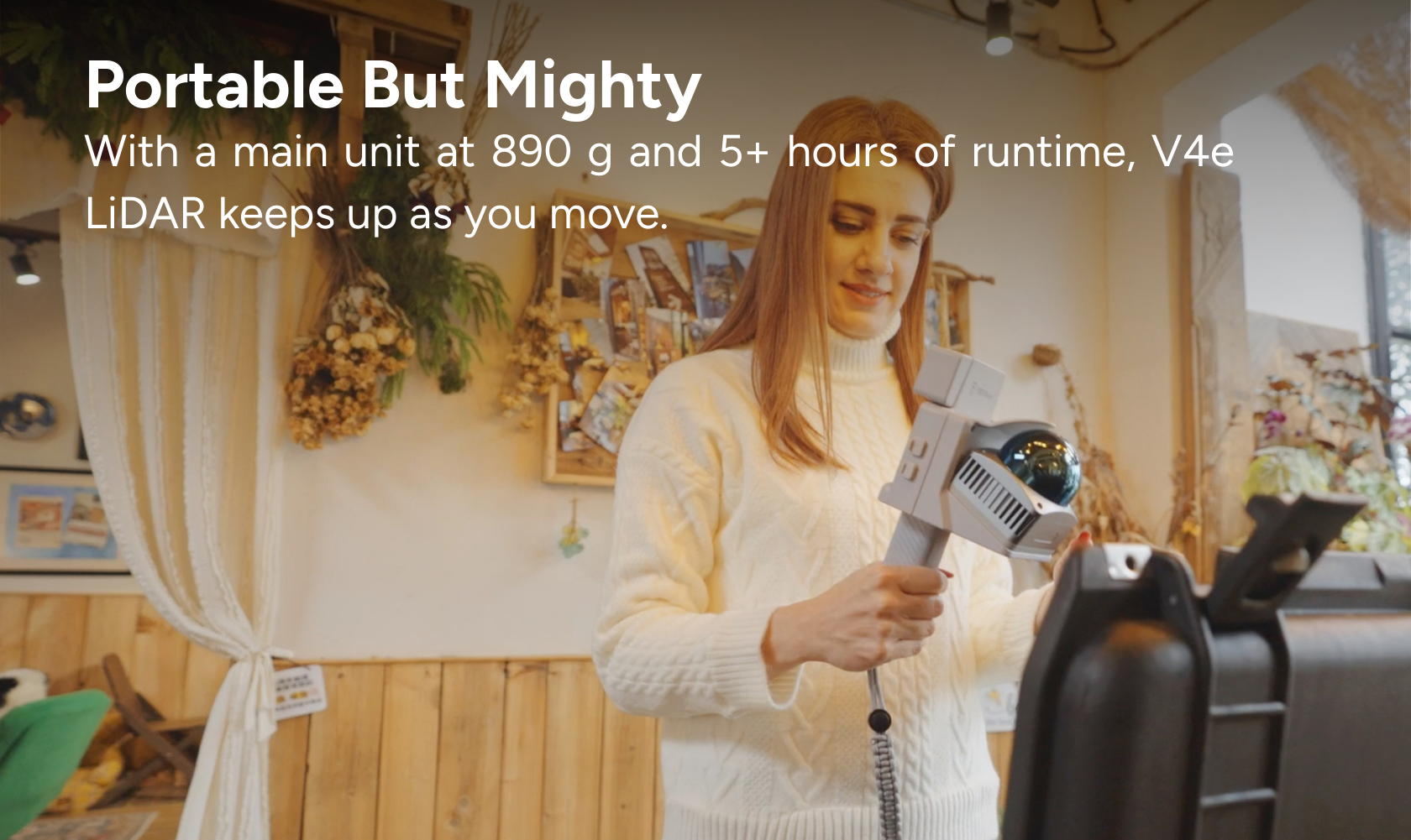 Portable LiDAR for Fast 3D Capture