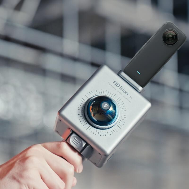 Affordable FJD Trion P1 LiDAR 3D scanner for construction layout and land surveying