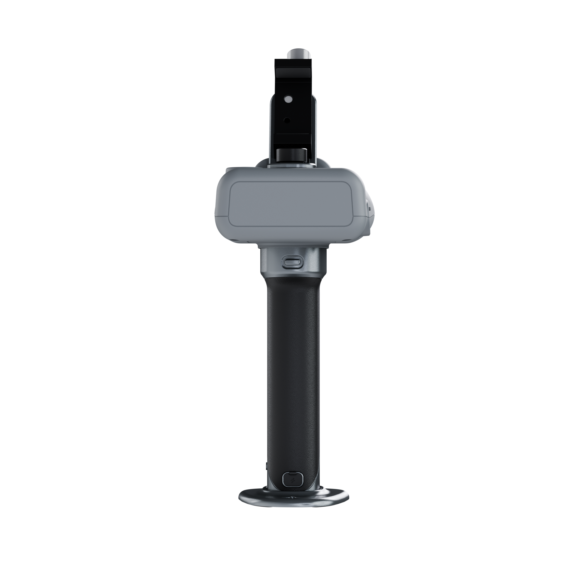 C1 handheld indoor scanner side profile with phone mount bracket