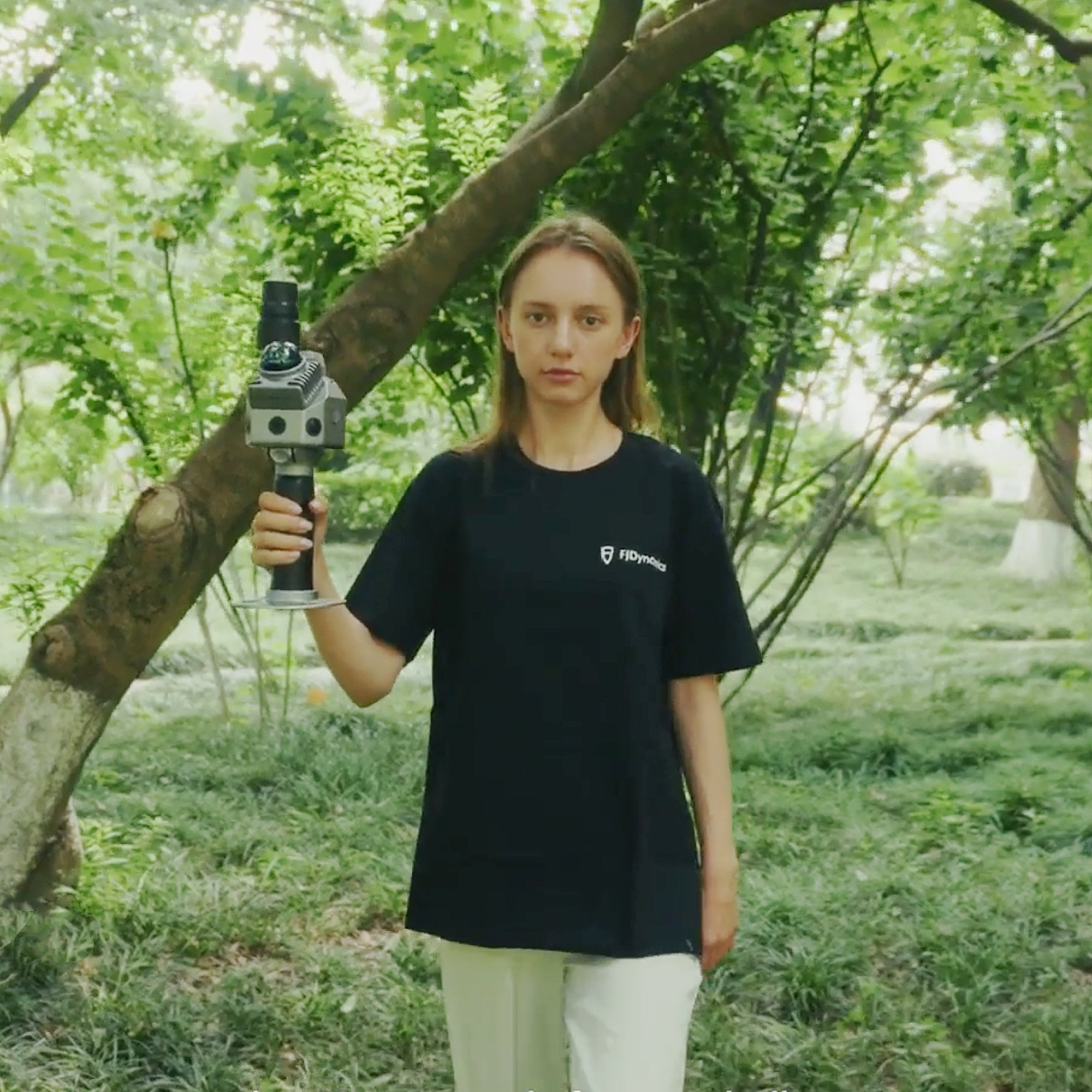 FJD Trion P2 SLAM scanner used for topographical survey and forestry inventory mapping