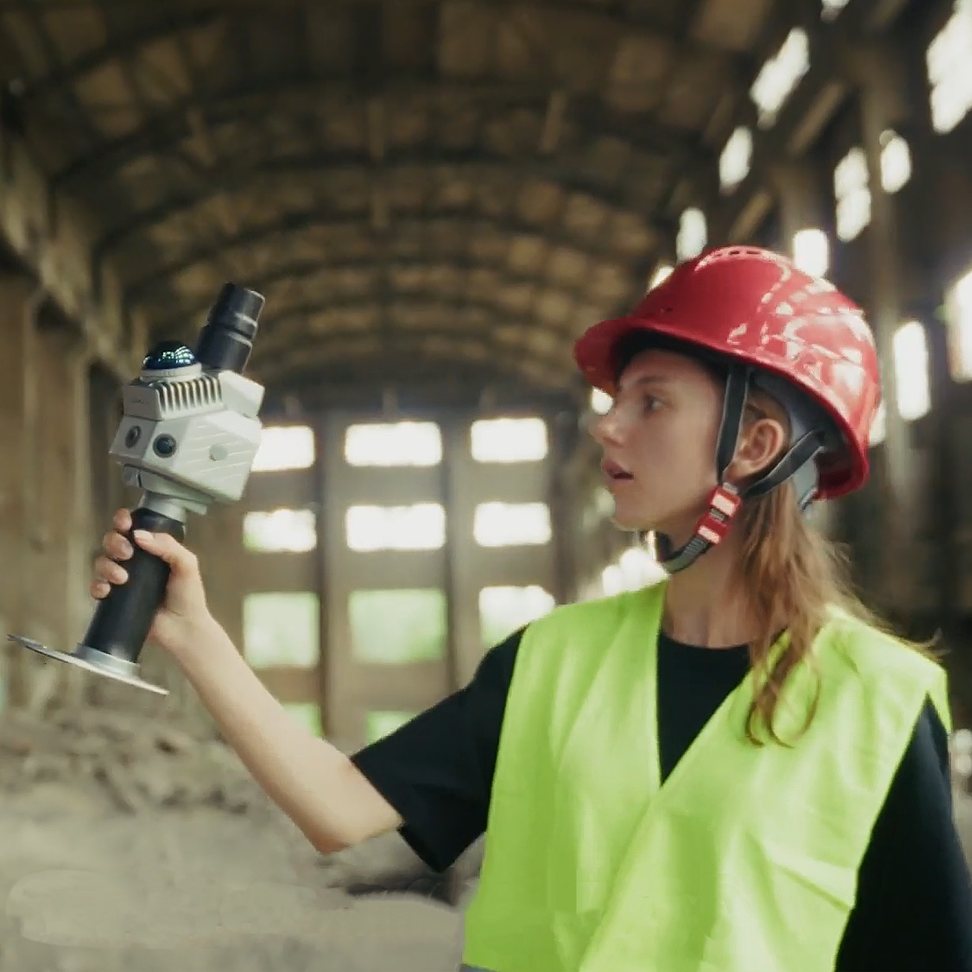 FJD Trion P2 in industrial site use