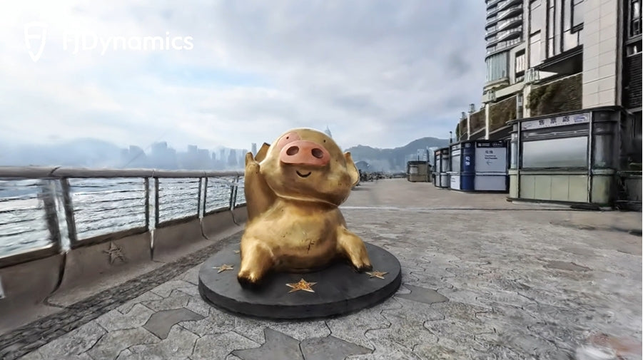 Scan the Cheer, Launch the Year: 3DGS Magic with FJD V4e Combo