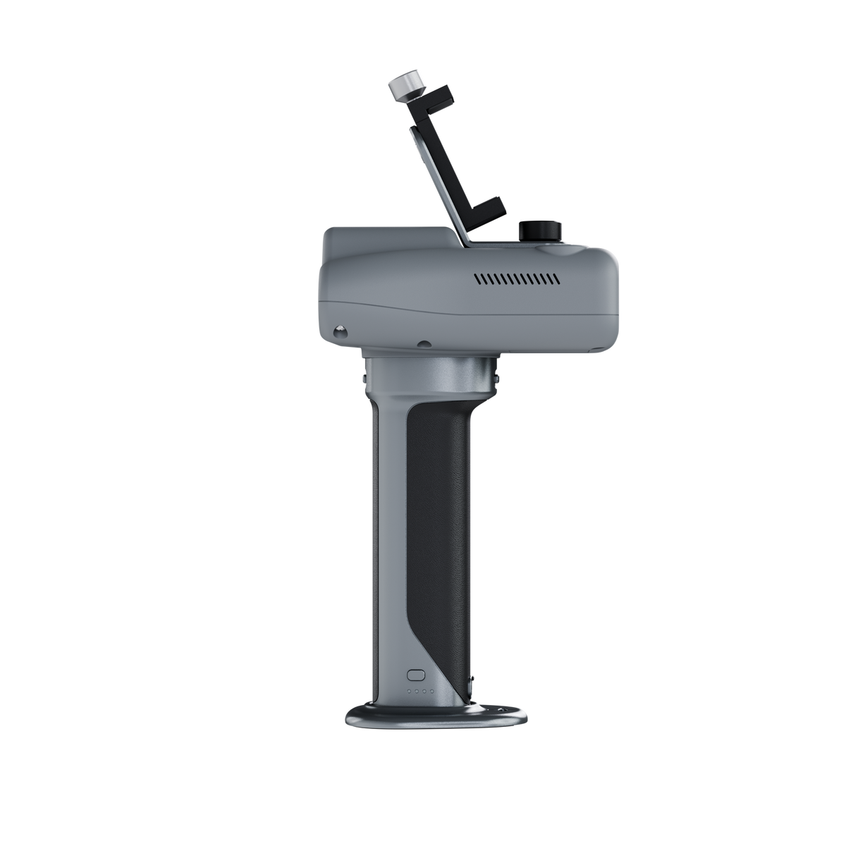 C1 portable room measurement scanner side view with adjustable phone holder